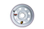 12" White Spoke Wheel 4-lug on 4"