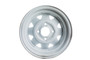 12" White Spoke Wheel 4-lug on 4"