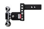 3" Drop Adjustable 2-Ball Mount - 10K Rated - Black