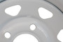 13" White Spoke Wheel 5-lug on 4.5"