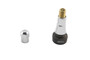 Small Base Valve Stem - Chrome Sleeve