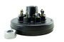 5,200-7,000 lb. 8-Lug Electric Brake Drum Kit - Pregreased with- 9/16" Studs