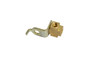3/16" Hydraulic Brass Tee withbracket for Brake Line