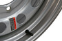 15" Silver Steel Modular Wheel 6-lug on 5.5"