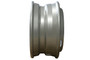17.5" Tandem Dual Steel Silver Rim 8-lug on 6.5" - 4.75" pilot