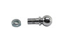 16,000 lb. 2-5/16" Chrome Plated Pintle Ball with1-1/4"