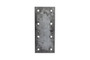 Weld on 1" Nose Plate for Drawbars or Pintle Rings
