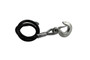 1/2" by 40" Coiled Trailer Safety Cable rated at 12,000 lbs. GVWR