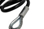 1/2" by 40" Coiled Trailer Safety Cable rated at 12,000 lbs. GVWR