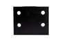 4 Bolt Pintle Adapter plate Only - 10,000 lbs.