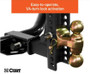 Adjustable Ball Mount Lock Kit (2-pins)