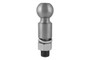25,000 lb. 2-5/16" Raw Steel 2" Rise Trailer Ball 1-1/4"x2-5/8" Shank