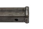 Raw Steel 1-1/4" Square Receiver Tube 6"