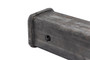 Raw Steel 2-1/2" Square Receiver Tube 10" Long