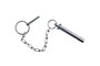 Replacement Drop Leg Pin for 7-8K Trailer Jacks