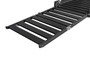 Black Aluminum Hitch Carrier with Ramp - 500 lbs.