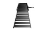 Black Aluminum Hitch Carrier with Ramp - 500 lbs.