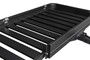 Black Aluminum Hitch Carrier with Ramp - 500 lbs.