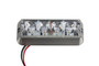 Custer 4 Diode LED Strobe Light - White