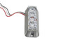 Custer 4 Diode LED Strobe Light - White