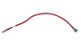 2 Ga. Battery Cable with Eye/Battery Post - 32" Red