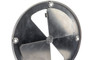Bolt-on Round Aluminum Butterfly Vent - 7-1/2"