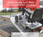 Deluxe Aluminum Hitch Carrier with Ramp - 400 lbs.
