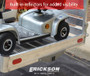 Deluxe Aluminum Hitch Carrier with Ramp - 400 lbs.