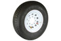 16" Provider Radial Tire & 16" White Modular Wheel 8 on 6.5" - 235/80R16