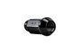 1/2"-20 Trailer Wheel Lug Nut with Black Finish-1-3/4"