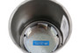 3.19" Stainless Steel Center Cap with Plug