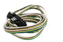 Hopkins 4 Flat Extension Cord (10ft.) with Dust Cap
