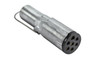 Cast Aluminum 7 Pole to 6 Way Vehicle Plug adapter