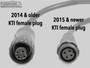 Pigtail to (Round) Male Plug 2014-older