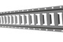 Steel Horizontal E-Track 10 ft. Long  (1)
