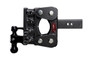 BOSS Torsion-Flex 2-1/2" 16K 5" Drop Adjustable Ball Mount with 2" & 2-5/16" Versa-ball and Pintle Lock