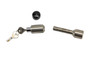 1/2" Receiver Lock for 1-1/4" receivers - Stainless