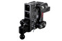 BOSS Torsion-Flex 2-1/2" 21K 6" Drop Adjustable Ball Mount with 2" & 2-5/16" Versa-ball and Pintle Lock