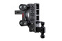 BOSS Torsion-Flex 2-1/2" 21K 9" Drop Adjustable Ball Mount with 2" & 2-5/16" Versa-ball and Pintle Lock