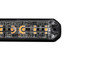 4-3/4" 6 Diode Flat Strobe Light - amber with 72 selectable modes