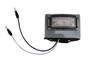 LED Snap in License plate light with gray bracket