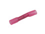 Red Butt Connector / Heat Shrink 22-18 gauge