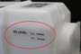 Reservoir Tank Oil Level Sticker