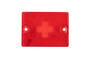 Flat Replacement Side Marker Lens - Red