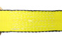 2"x21" Yellow Axle Strap with D-Rings & Protective Sleeve