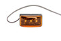 1-1/8"x2-1/8" Marker/Clearance Light - Amber