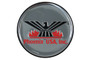 USA Silver Replacement Logo for Wheel Simulators
