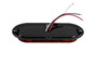 6.5" LED Oval Stop Turn & Tail Light - Surface Mount - Amber