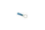 16-14 Gauge Blue Heat Shrink with 3/8" ring