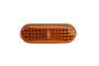 6" Oval 48-Diode LED Stop/Turn/Tail Light - Amber